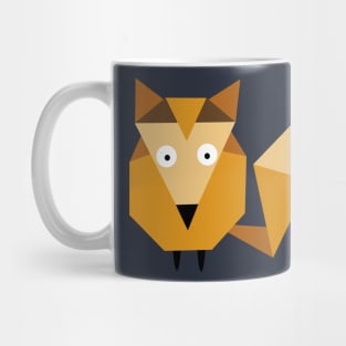 Geometric fox Mug